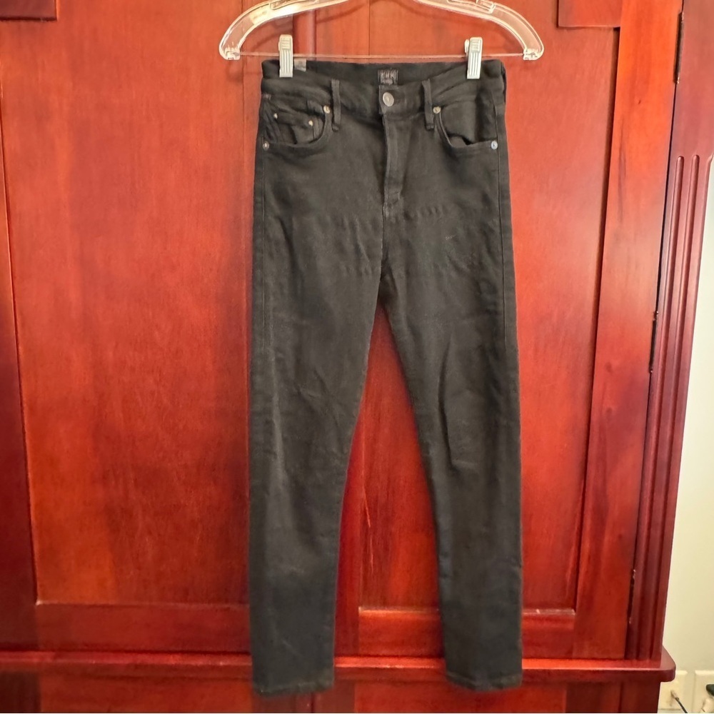 Citizens of Humanity Jeans Womens 26 Black Rocket High Rise Skinny CoH